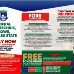 SALES OF ADMISSION FORMS OF 2025/2026 ACADEMIC SESSION FOR ND/HND PROGRAMMES